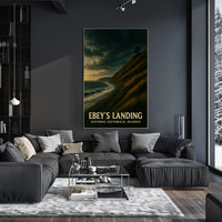 EbeyS Landing National Historical Poster