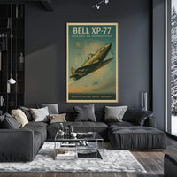Bell XP-77 Lightweight Fighter Poster