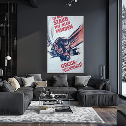 German Propaganda Poster PosterGoat