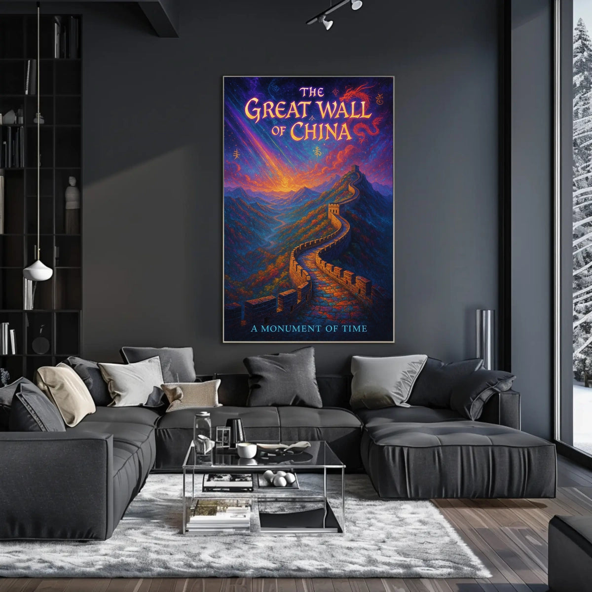 The Great Wall of China A Monument of Time Poster