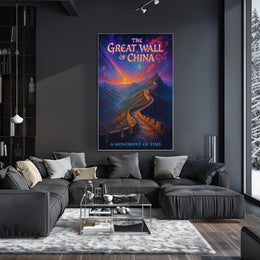 The Great Wall of China A Monument of Time Poster