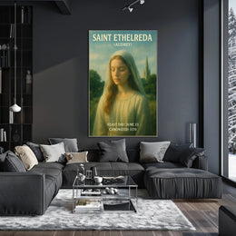 Saint Ethelreda (Audrey) Poster