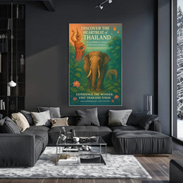 Discover The Heartbeat Of Thailand Poster