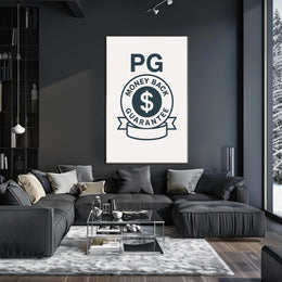 Money Back Guarantee Poster PosterGoat