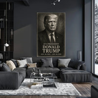 Donald Trump 47th President Poster