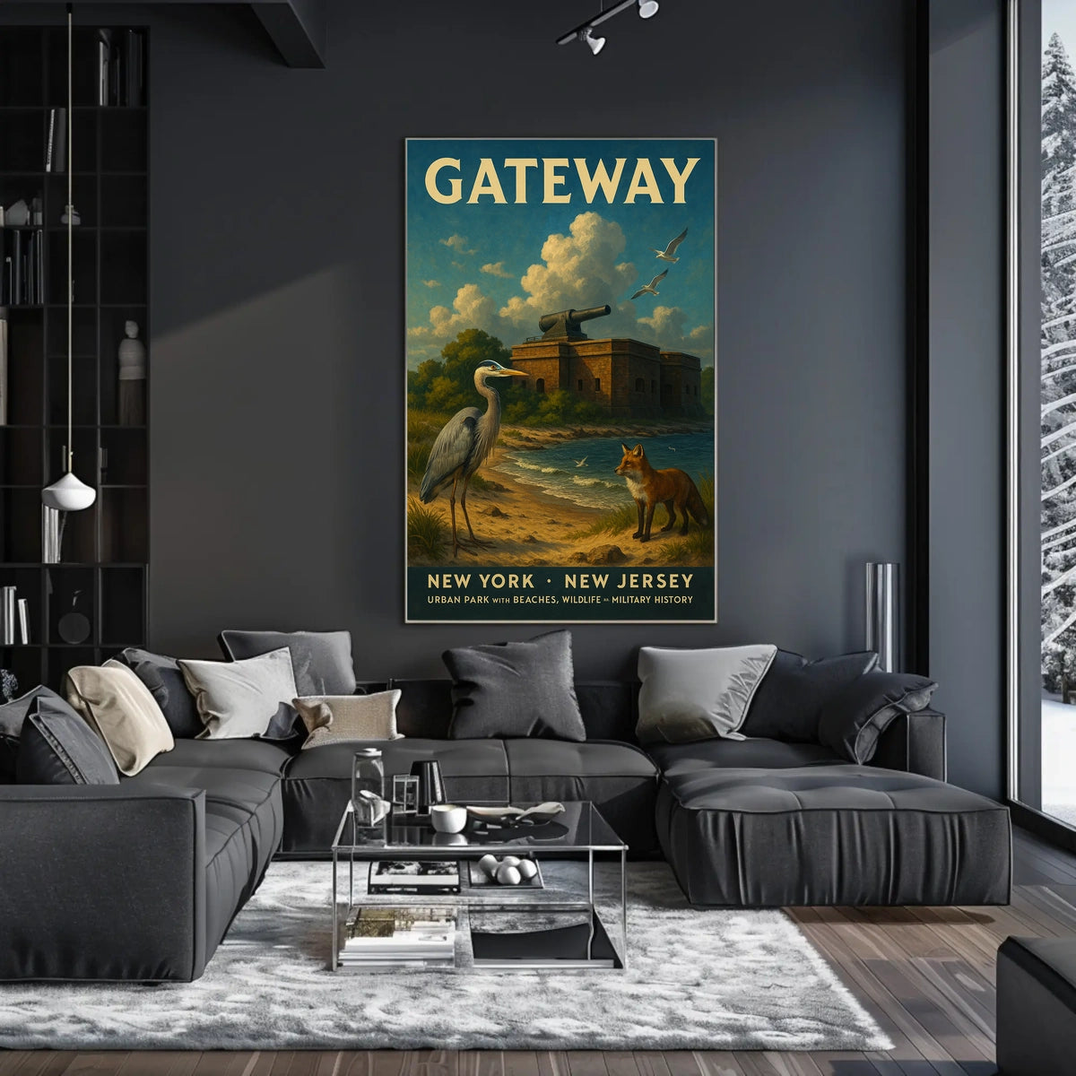Gateway To Nature And History Poster