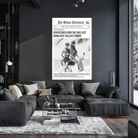 Summer Vibes Dolls on Scooter Urban or Cityscape Poster PosterGoat