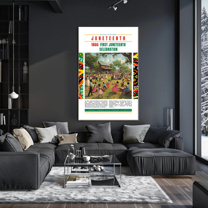 Juneteenth Celebration: A Cultural or Heritage Poster