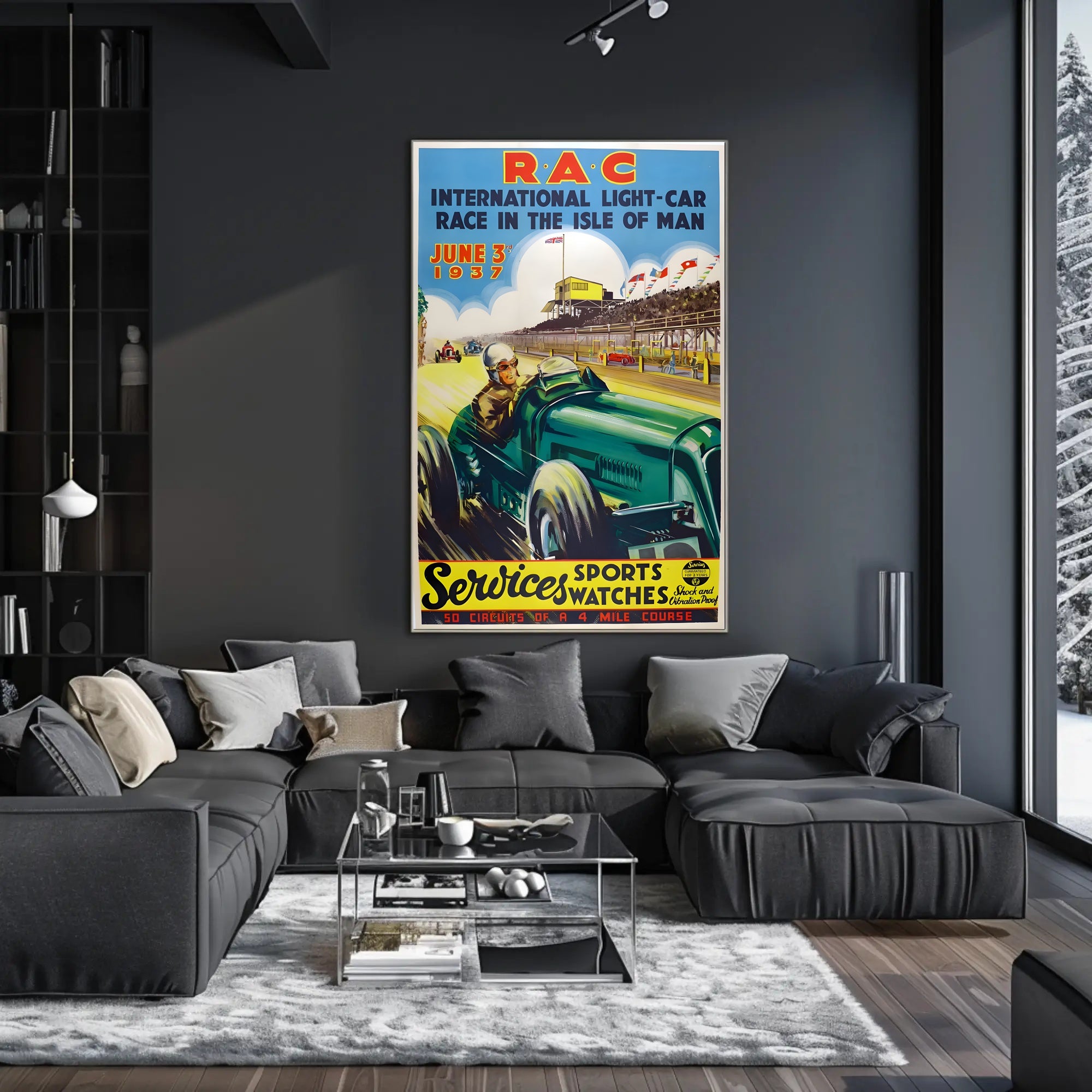 International Light-Car Race in the Isle of Man Poster