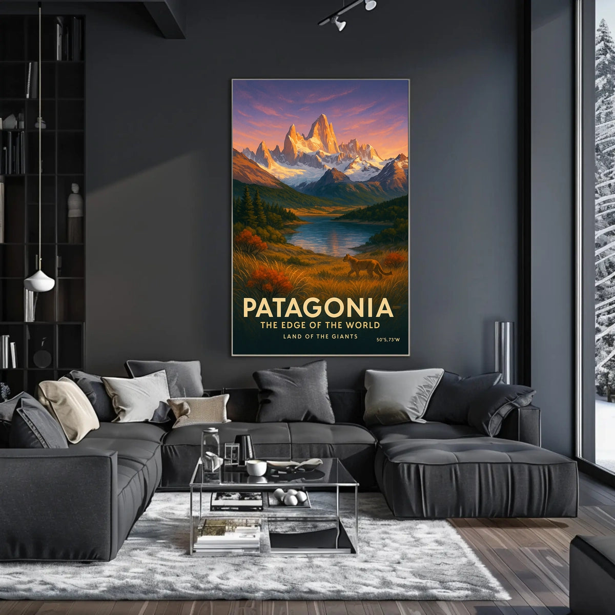 Patagonia The Edge of the World Poster