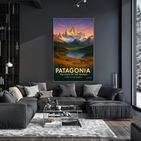Patagonia The Edge of the World Poster