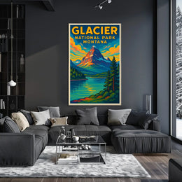 Glacier National Park Poster