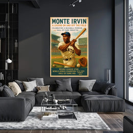 Monte Irvin A Baseball Legend Poster PosterGoat