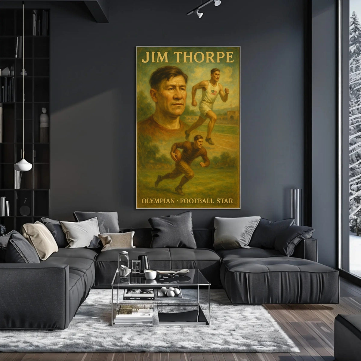 Celebrating a Legendary Athlete Poster