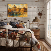 Holy See Vatican City Travel Photography Realism Poster