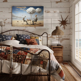 Surreal Desert Dreamscape Art Print - Abstract or Artistic Poster