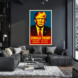 Donald Trump Presidential Term Poster