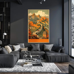 Journey Along the Great Wall Poster