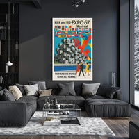 Man and His World Expo 67 Montreal Poster PosterGoat