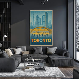 Toronto Skyline Poster