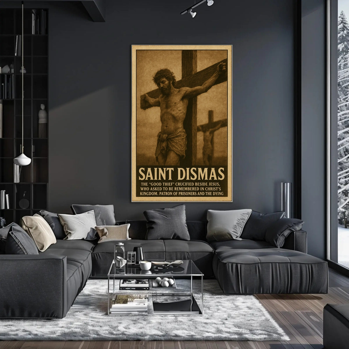 Saint Dismas The Good Thief Poster