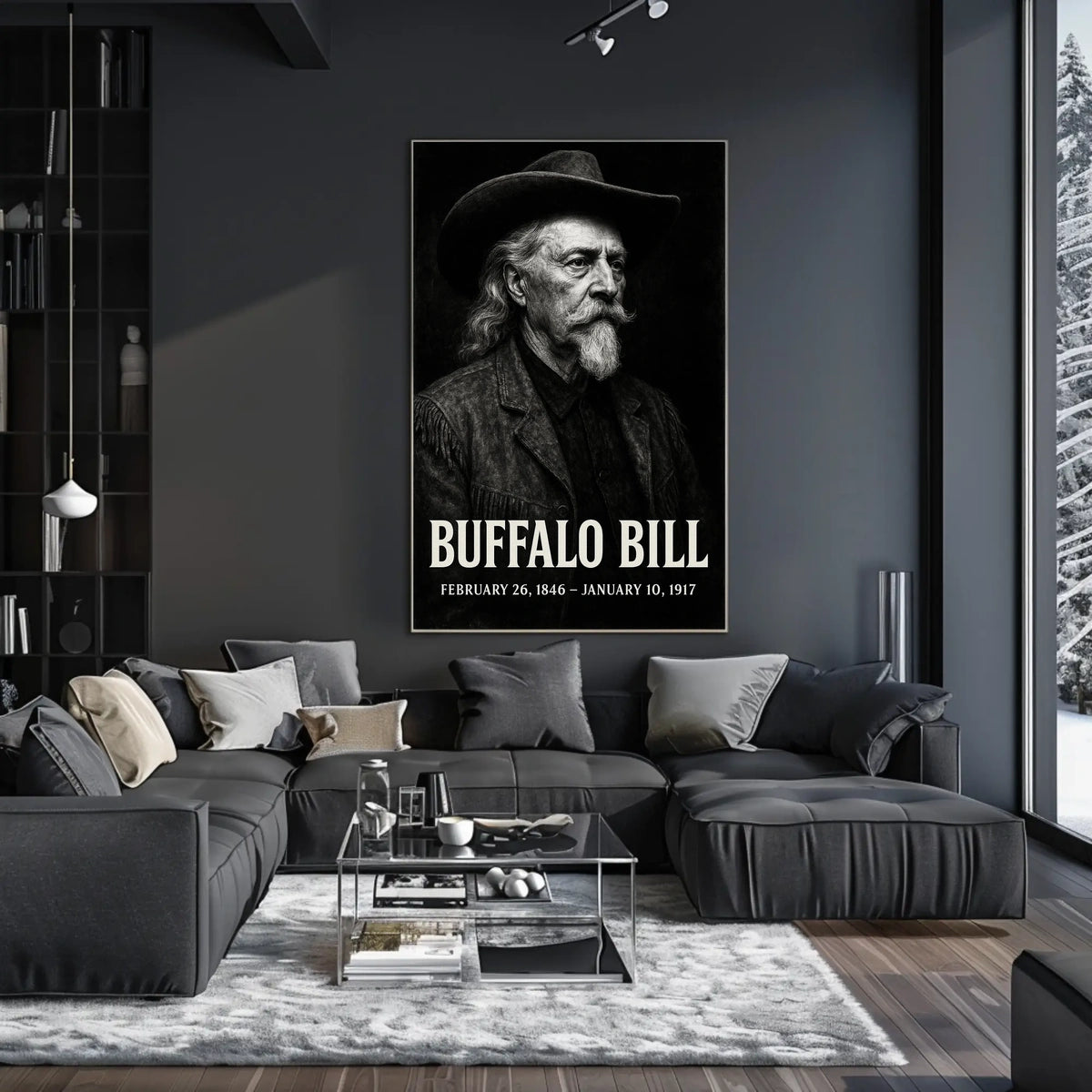 Buffalo Bill Heritage Art Print - Cultural or Heritage Poster