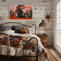 Post War Socialist Construction Poster