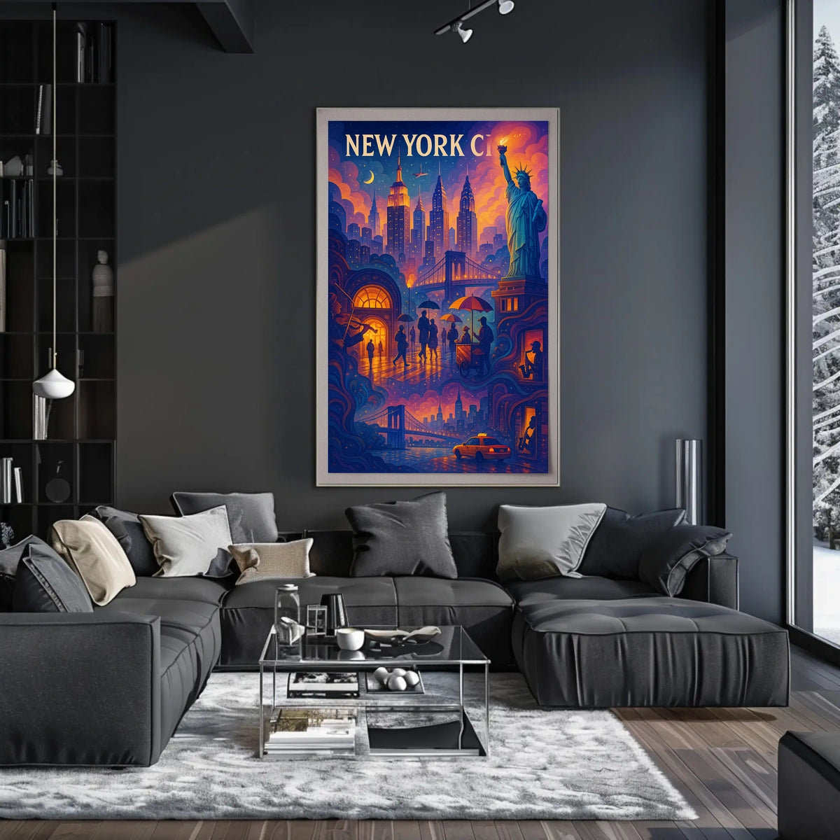 New York City Dreamscape Poster