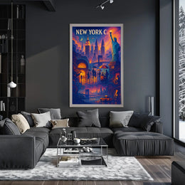 New York City Dreamscape Poster