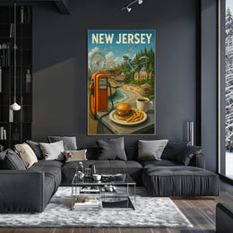 New Jersey A Nostalgic Journey Poster