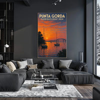 Punta Gorda FloridaS Gulf Gem Poster
