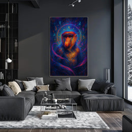 Cosmic Primate Poster