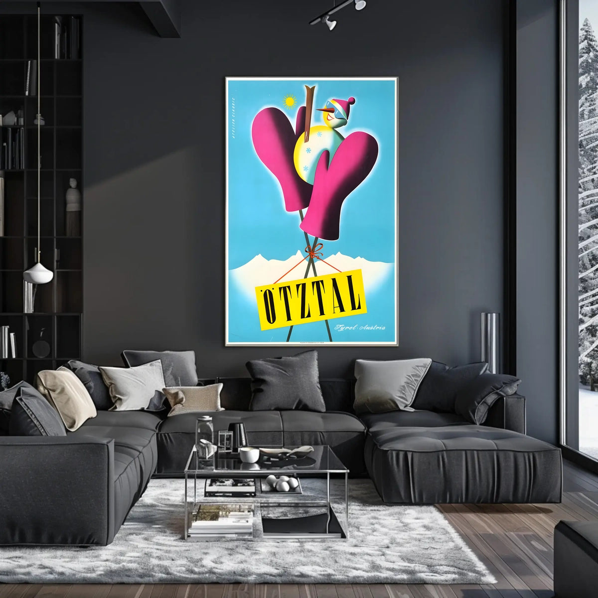 Ötztal Winter Wonderland Poster