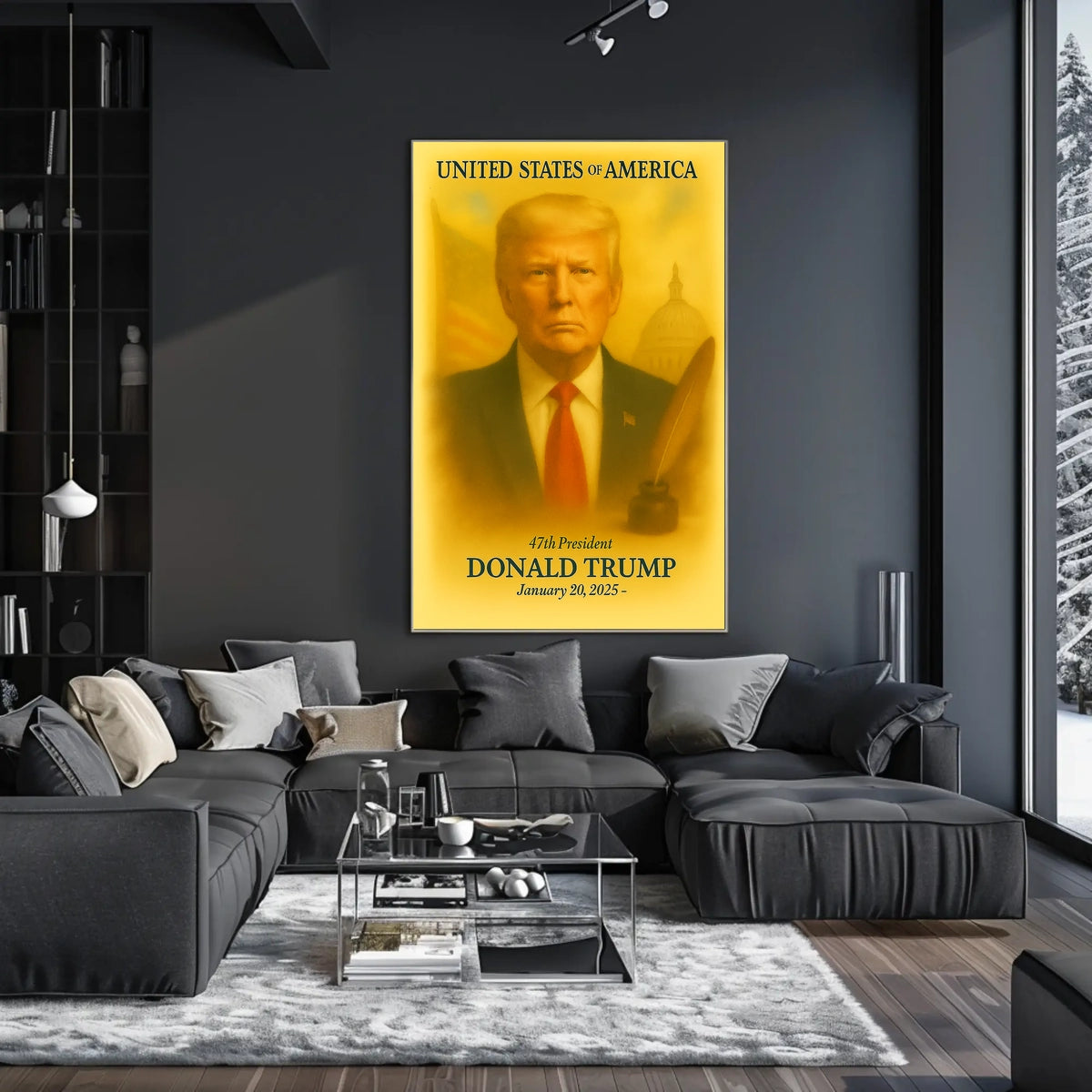Donald Trump Guardian of Democracy Poster