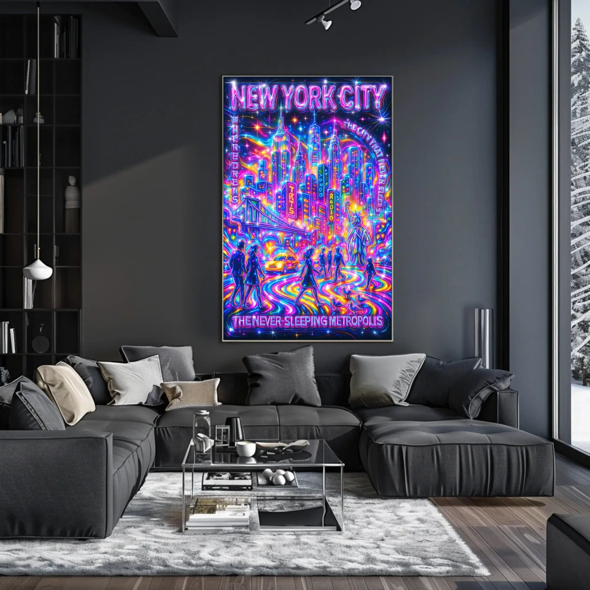 New York City The Never-Sleeping Poster