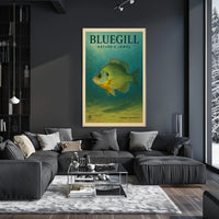 Bluegill NatureS Jewel Poster