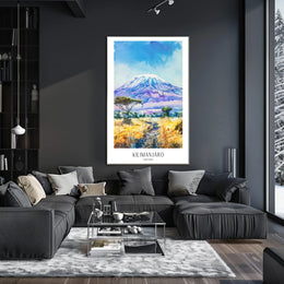 Majestic Kilimanjaro Poster
