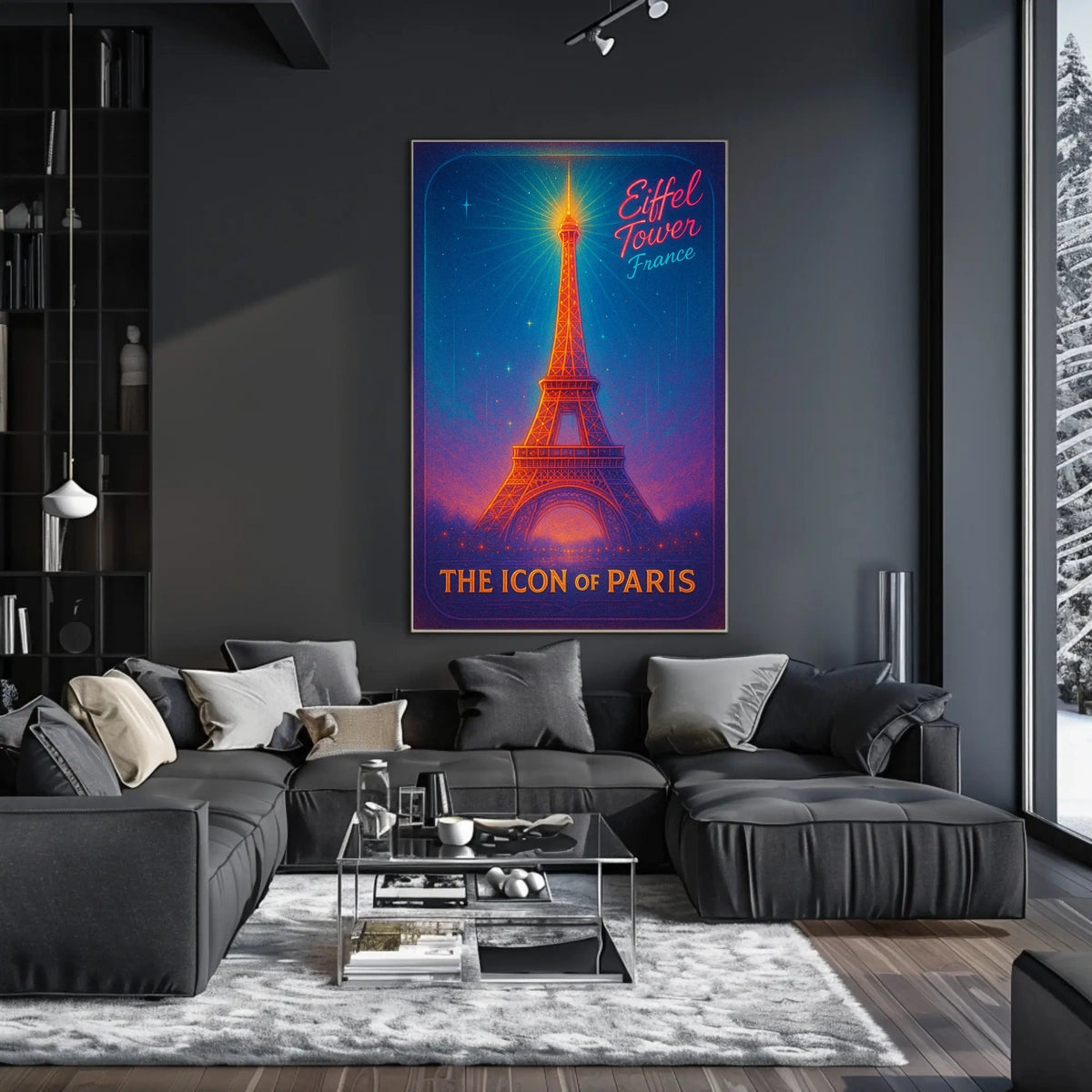 The Icon of Paris Poster