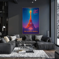 The Icon of Paris Poster
