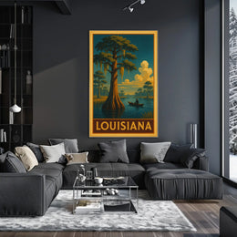 Louisiana Bayou Adventure Poster