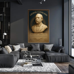 Grover Cleveland A Leader of Uncompromising Integrity Poster