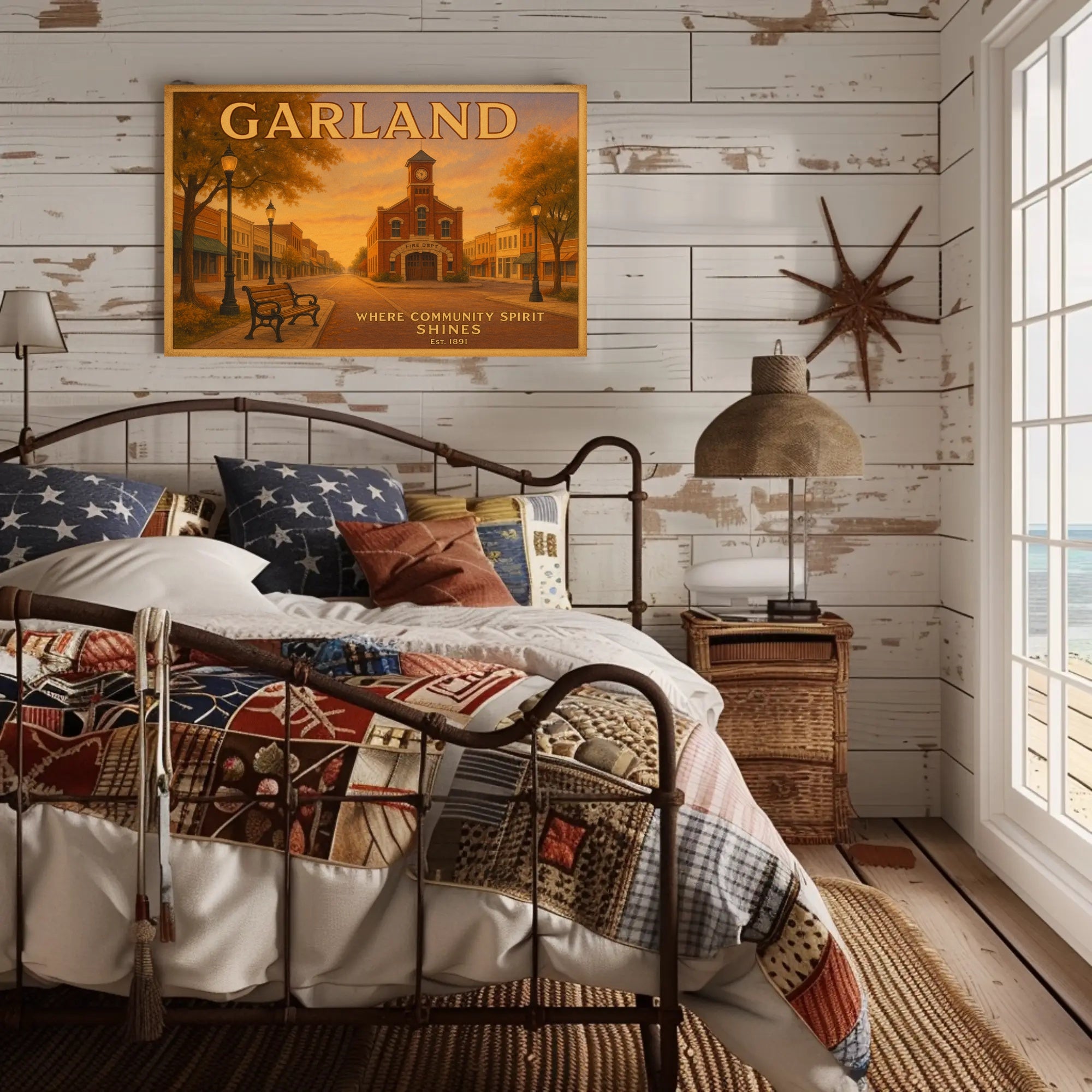 Garland Community Legacy Travel Poster