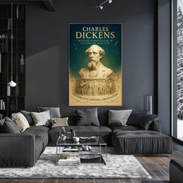 Charles Dickens Master Storyteller Of Poster