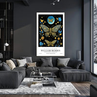 William Morris Cotton Prints Exhibition Poster