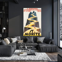 St. Moritz Motorweek 1930 Poster