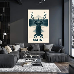 Maine Wilderness Poster