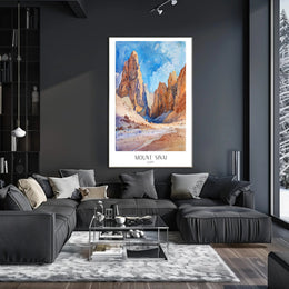Mount Sinai Poster PosterGoat