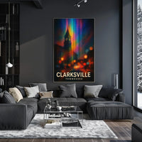 Clarksville Tennessee Travel Photography Realism Poster
