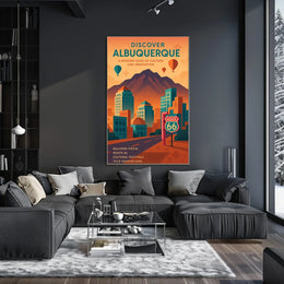 Discover Albuquerque Poster