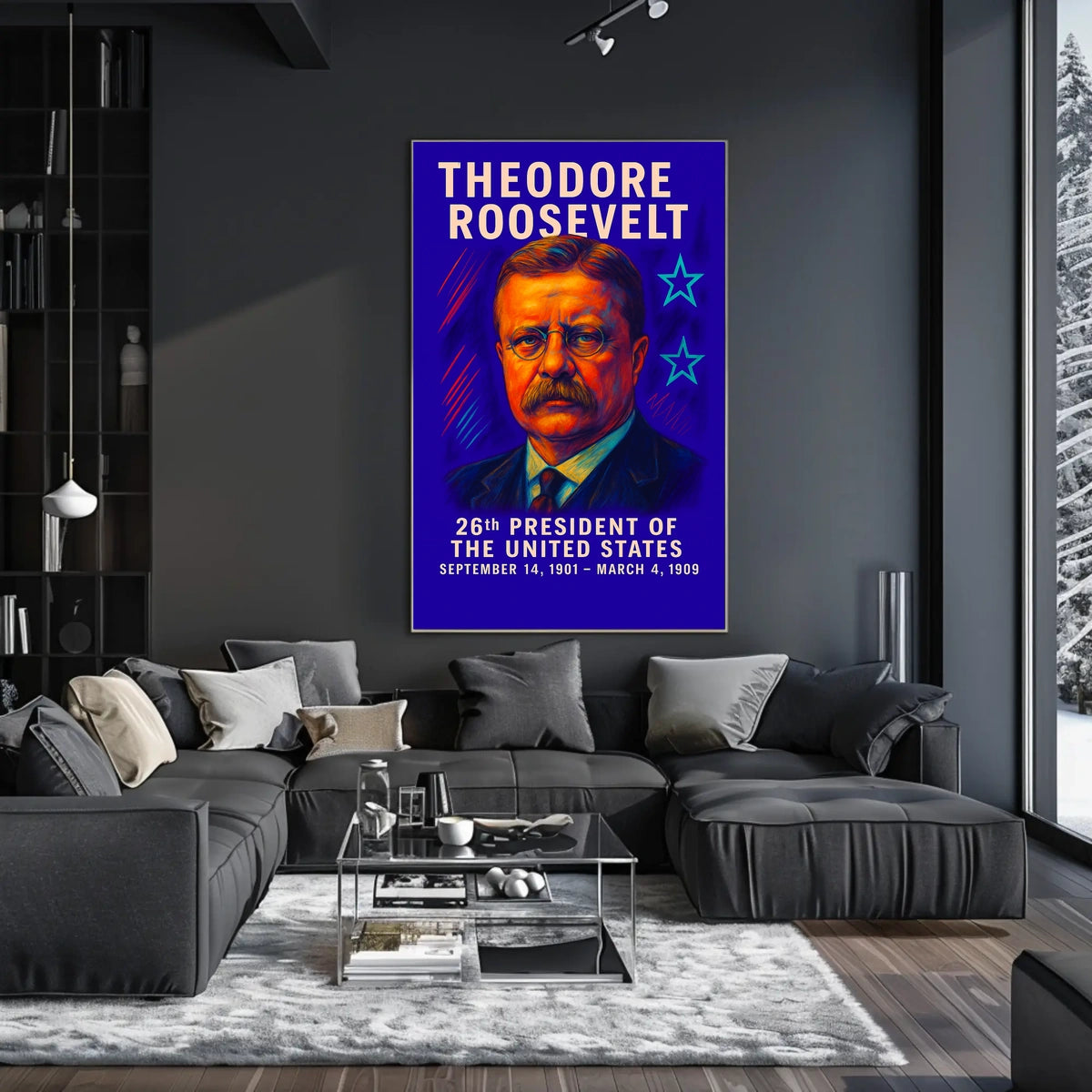 Theodore Roosevelt 26th President Poster